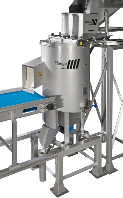 tna Florigo ultra-peel® SKC 3 is an efficient peeler machine that operates in batches, weighing your product, to ensure optimized peeling results from small, medium and large potatoes.